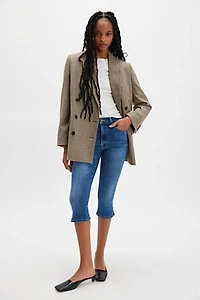 MOTHER The Stunner Zip Bunny Snip Jeans