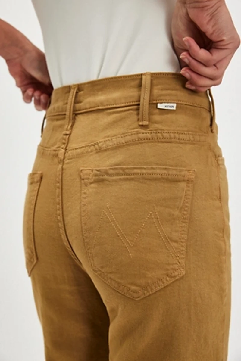 MOTHER The Hustler Roller High-Rise Flare Jeans