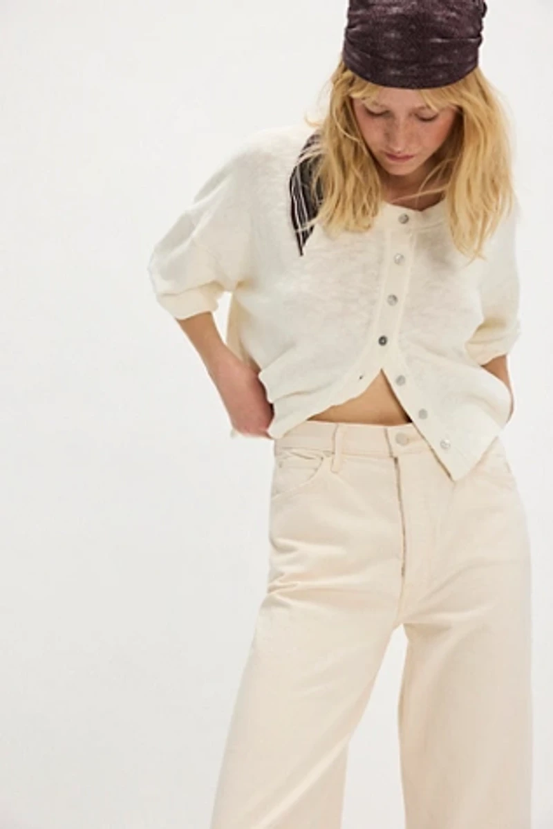 MOTHER The Spitfire Ankle Cuff Jeans