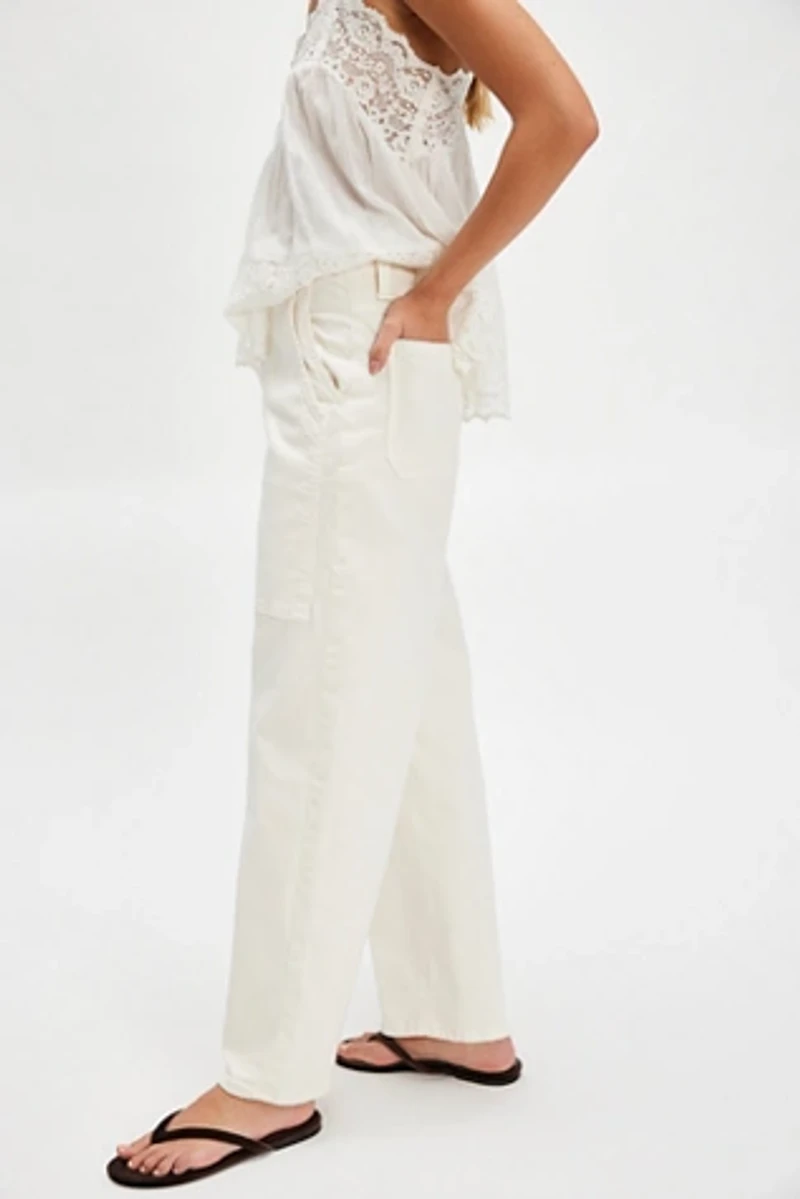 MOTHER The Quartet Breaker Flood Jeans