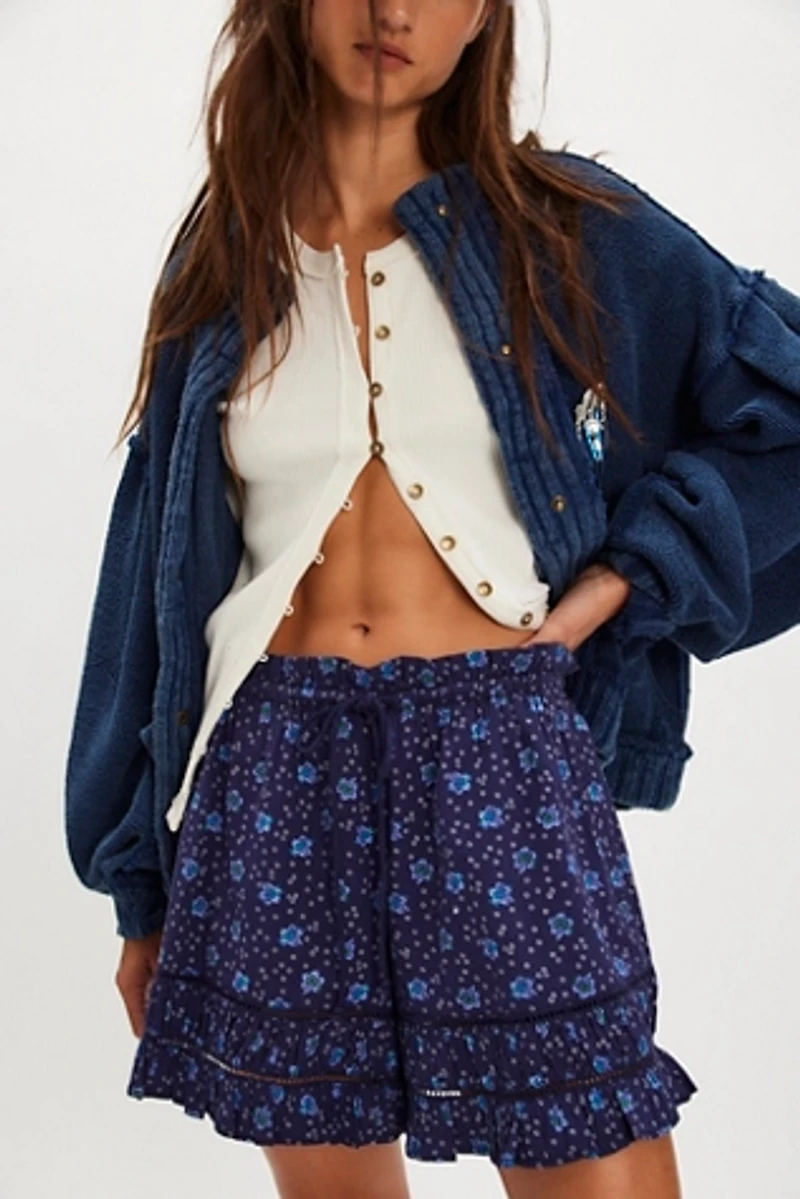 Cambridge Printed Pull-On Shorts