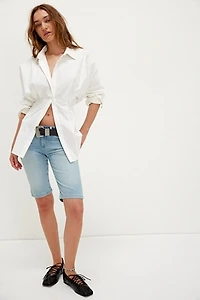 We The Free Real Deal Long Slim Shorts