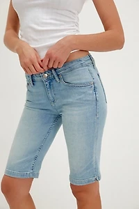 We The Free Real Deal Long Slim Shorts