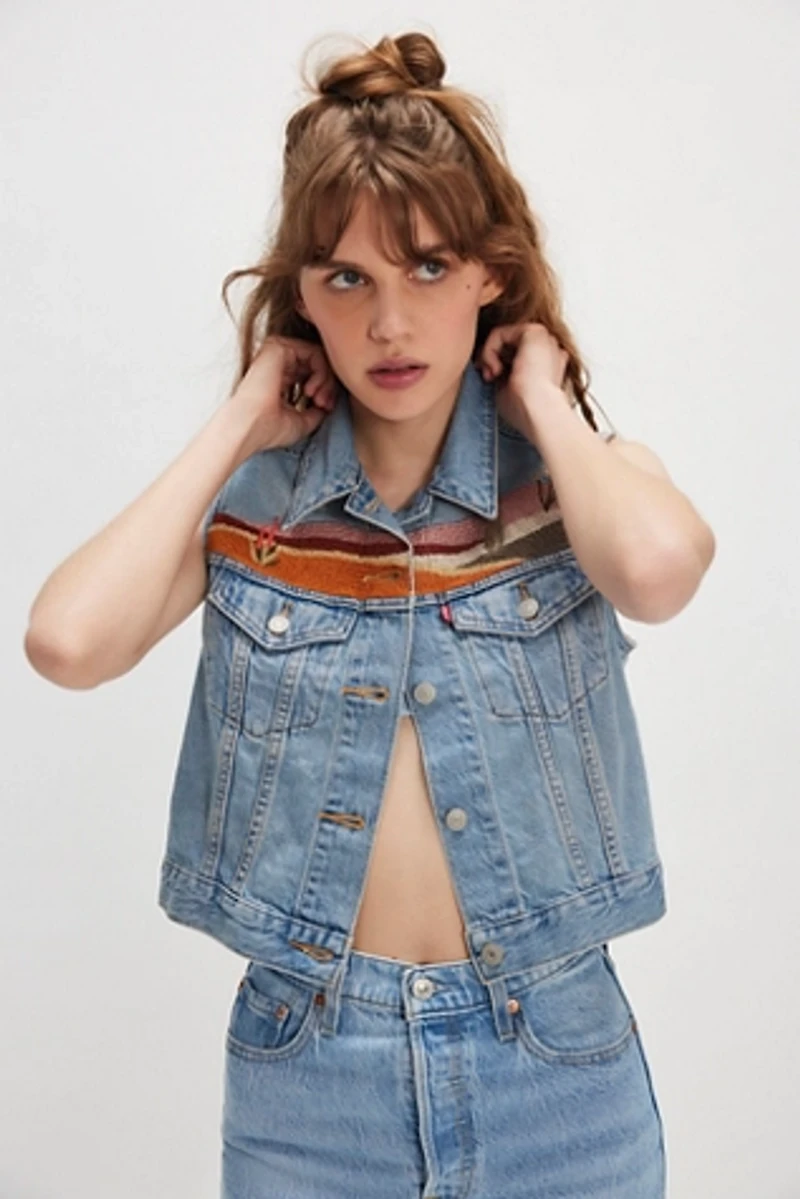 Levi's Embroidered XS Vest