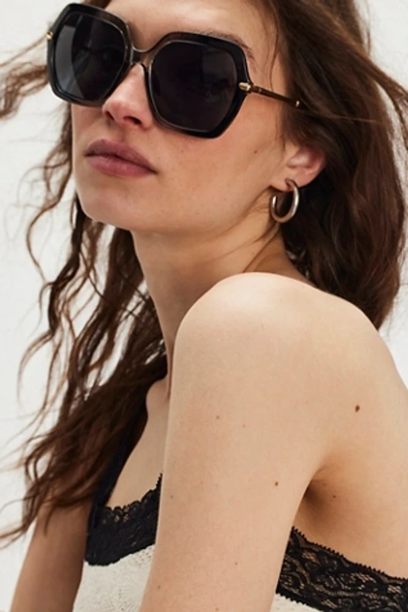 Polly Oversized Square Sunglasses