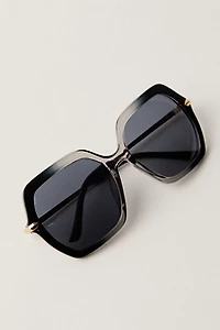 Polly Oversized Square Sunglasses