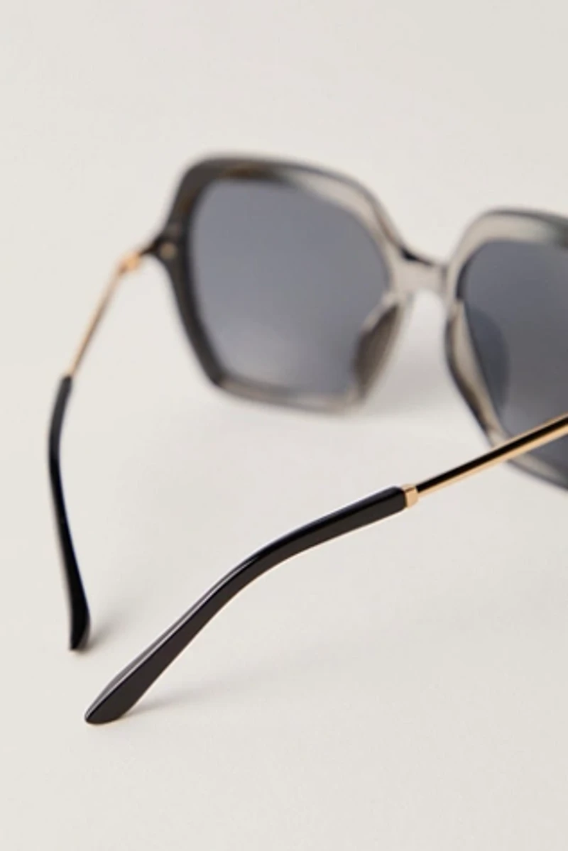 Polly Oversized Square Sunglasses