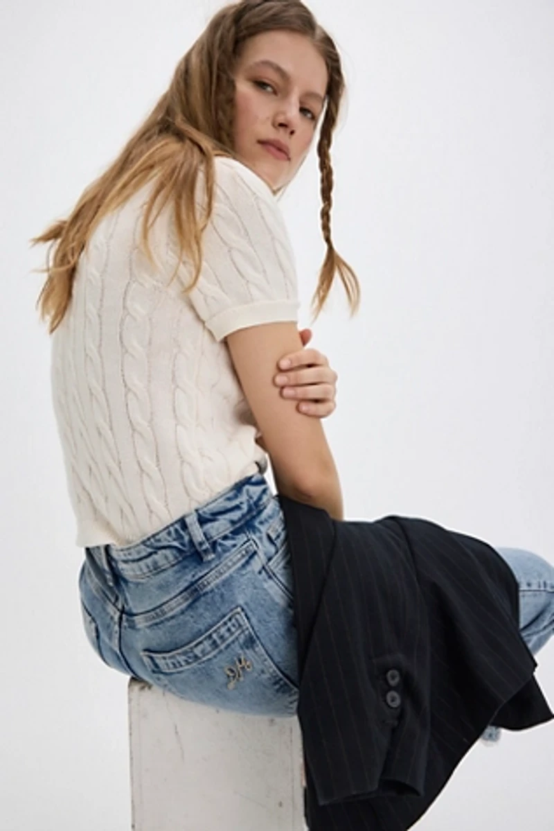 Damson Madder Broderie Kenny Jeans