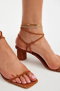 Pompeii Wrap Heels