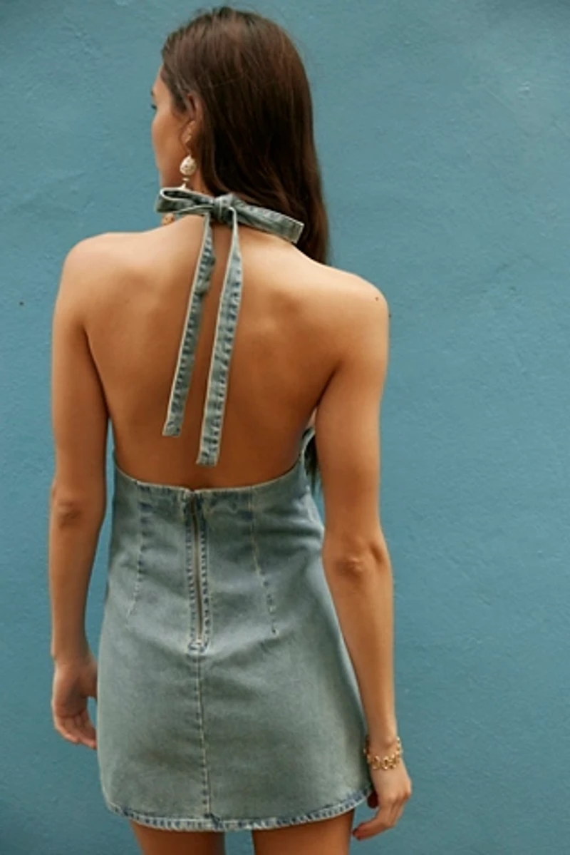 Trevi Denim Mini Dress