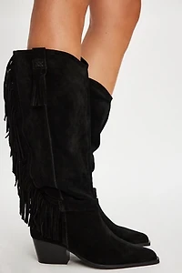 Faith Fringe Western Boots