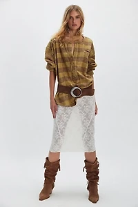 Faith Fringe Western Boots