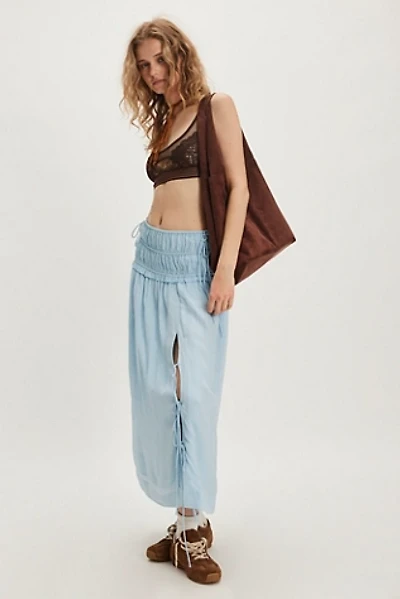 Damson Madder Charlotte Jacquard Midi Skirt