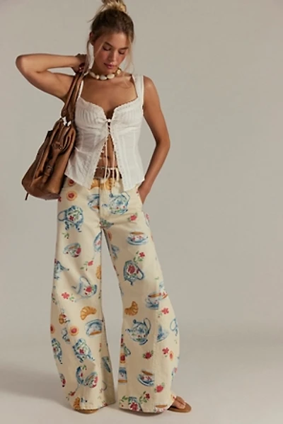 We The Free Eden Printed High Slouchy Jeans