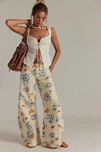 We The Free Eden Printed High Slouchy Jeans