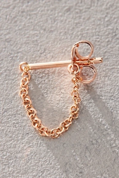 Chain Wrap Stud Earring