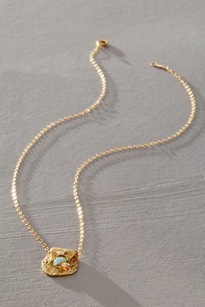 864 Design Opal Pendant Necklace