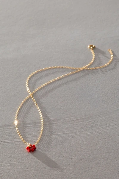 864 Design Stone Flower Necklace