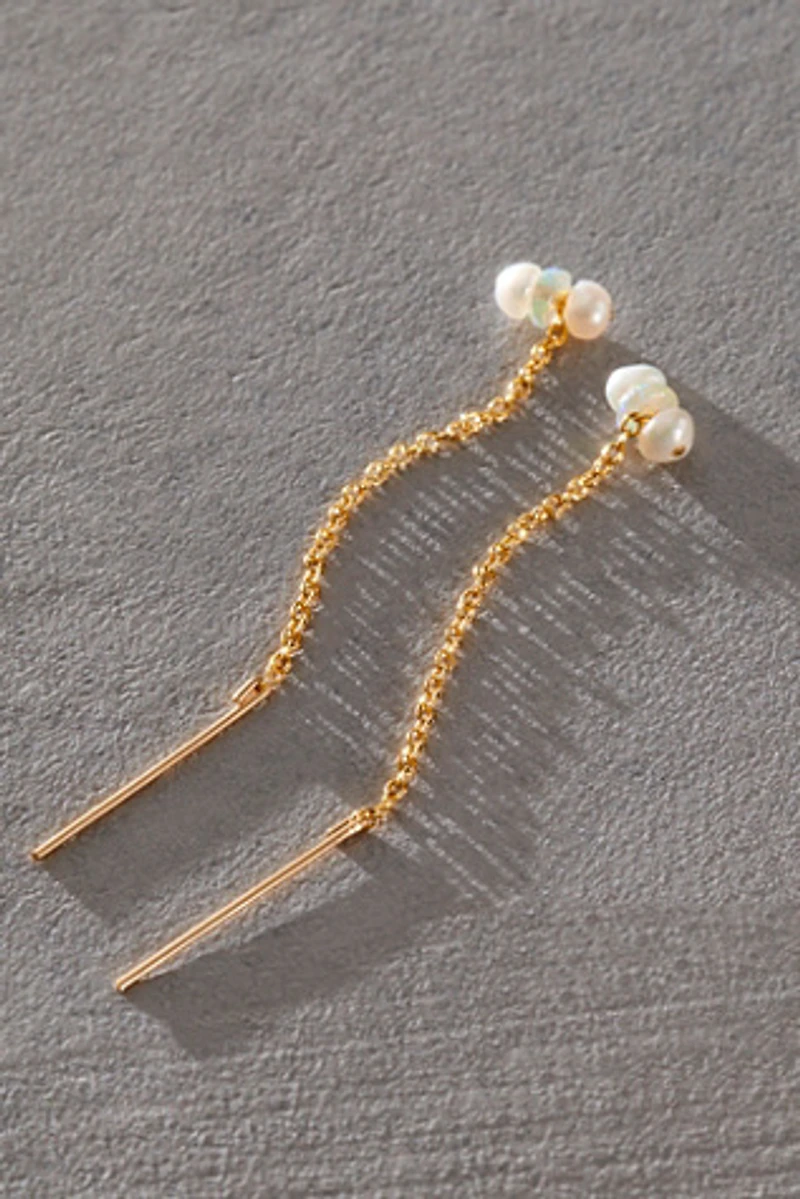 864 Design Opal Pearl Huggies