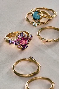 BaYou Turquoise Diamond Ring