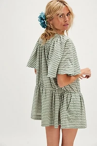 County Line Plaid Romper