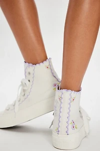 Chuck Taylor All Star Lift Platform Embroidered Sneakers