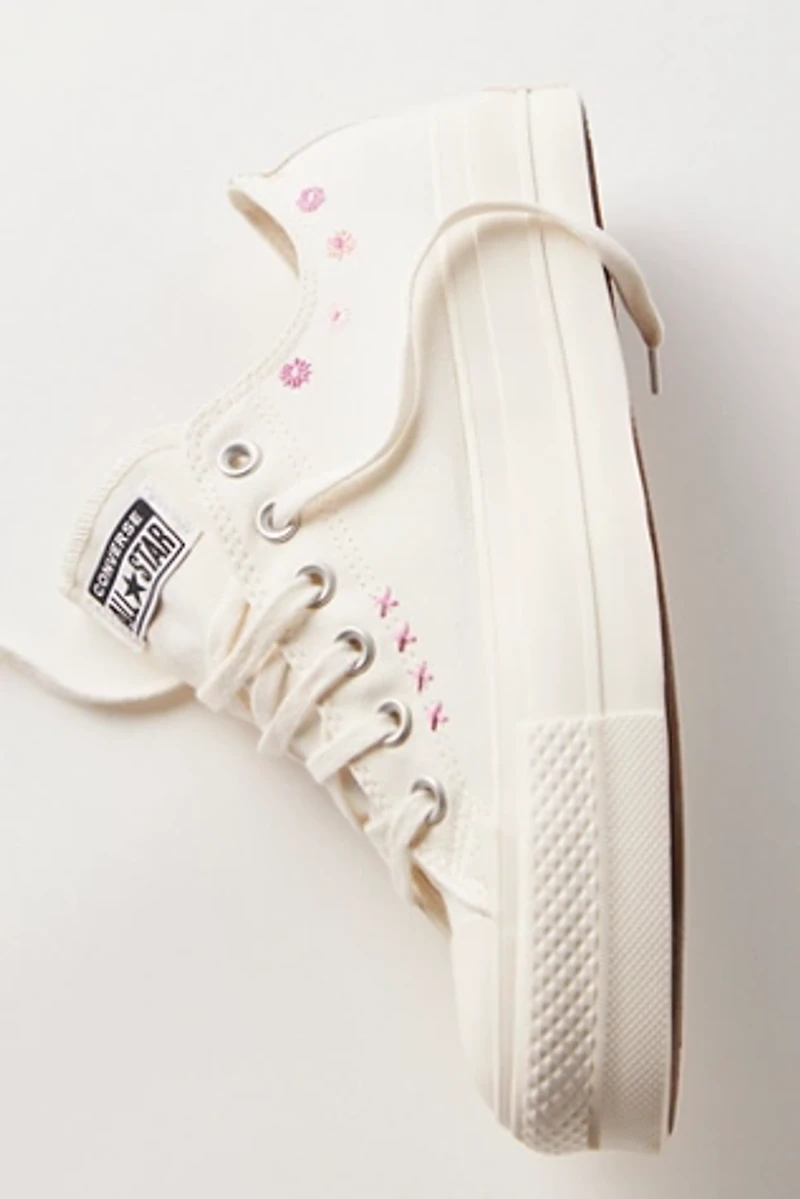 Chuck Taylor All Star Lift Floral Embroidered Sneakers