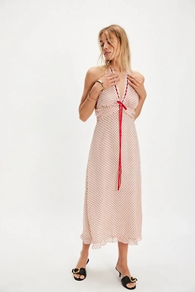 For Love & Lemons Dot Midi Dress
