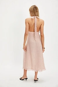 For Love & Lemons Love Dot Midi Dress