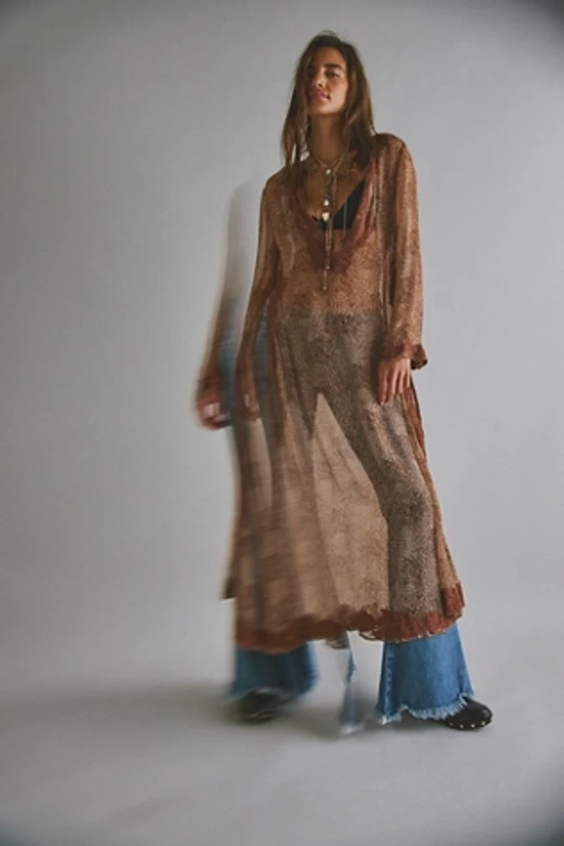 Grace Kelly Sheer Kaftan