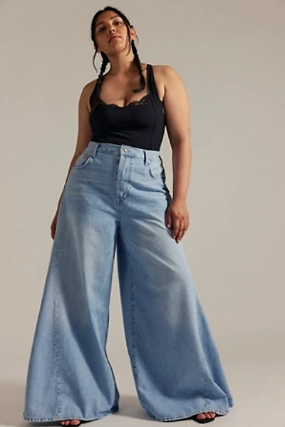 CRVY Pacifica Wide-Leg Jeans