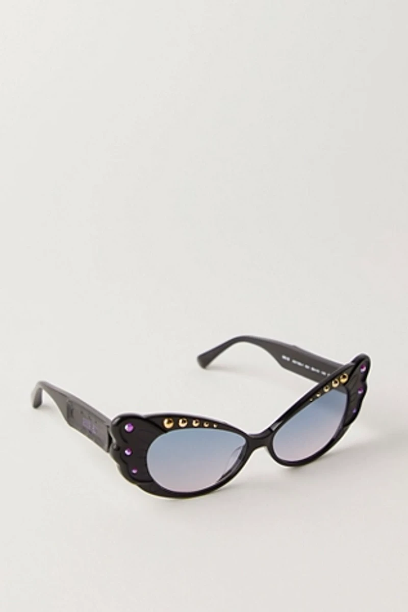 Anna Sui Pearl Wing Oversized Sunglasses