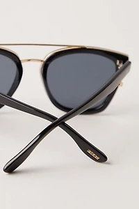 Chloe Polarized Aviator Sunglasses
