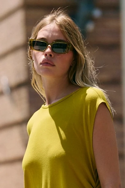 Miley Polarized Rectangle Sunglasses