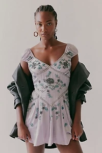 Bali Juliet Embroidered Mini Dress