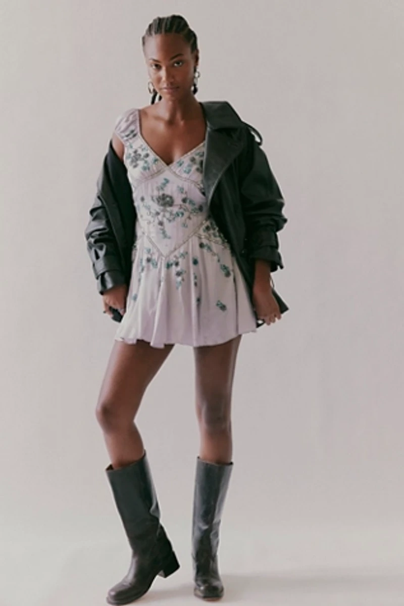 Bali Juliet Embroidered Mini Dress