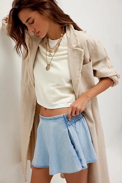 We The Free Paradise Found Denim Skort