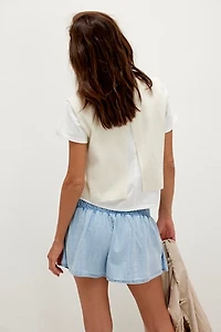 We The Free Paradise Found Denim Skort
