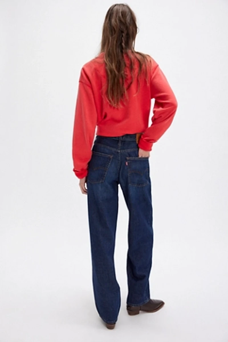 Levi's Linen Blend Baggy Dad Jeans