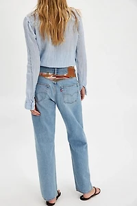 Levi's 501 '90s Ankle Embroidered Jeans