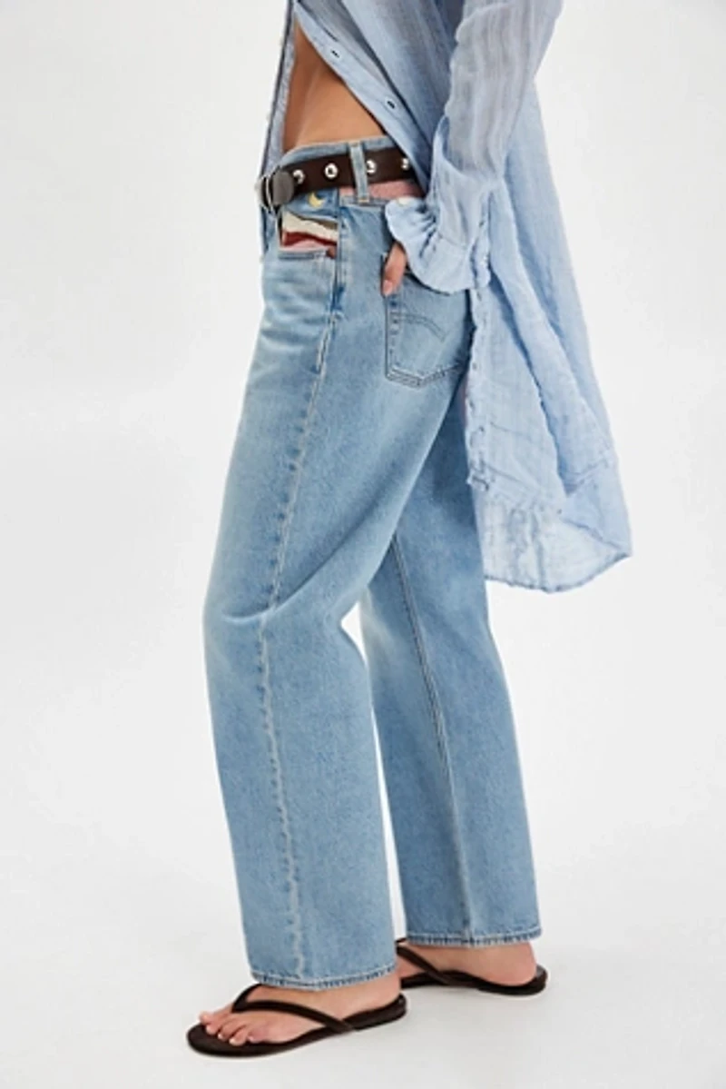 Levi's 501 '90s Ankle Embroidered Jeans