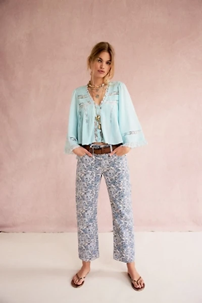 Levi's 501 90s Ankle Printed Jeans