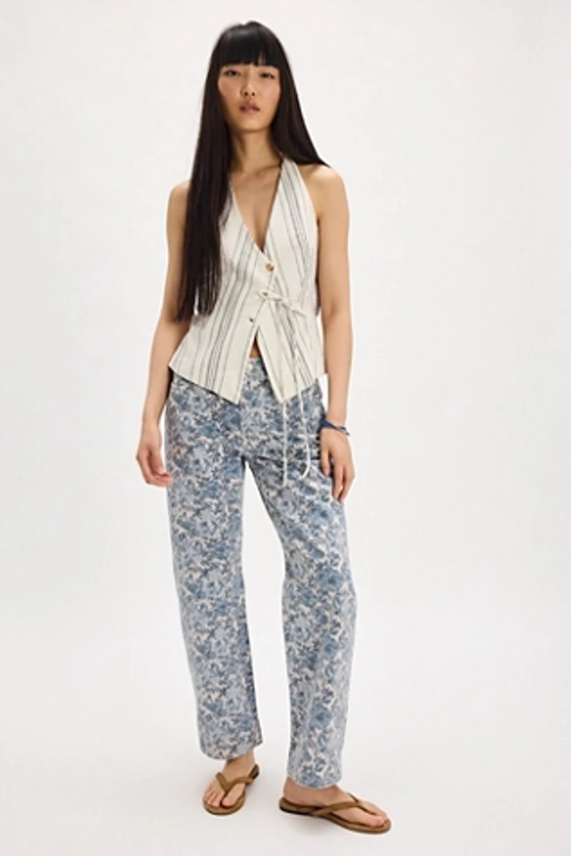 Levi's 501 90s Ankle Printed Jeans