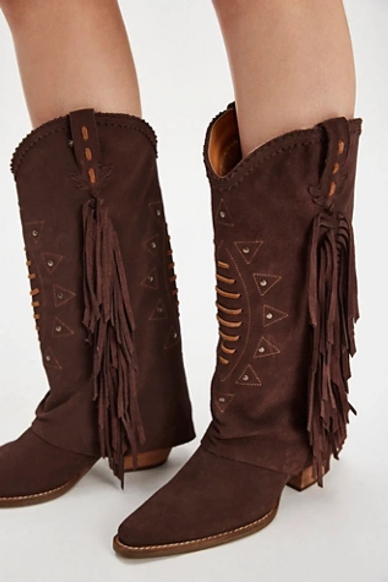 Spirit Trail Fringe Boots