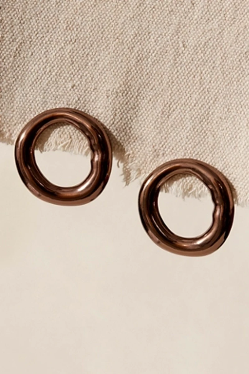 Una Hoop Earrings