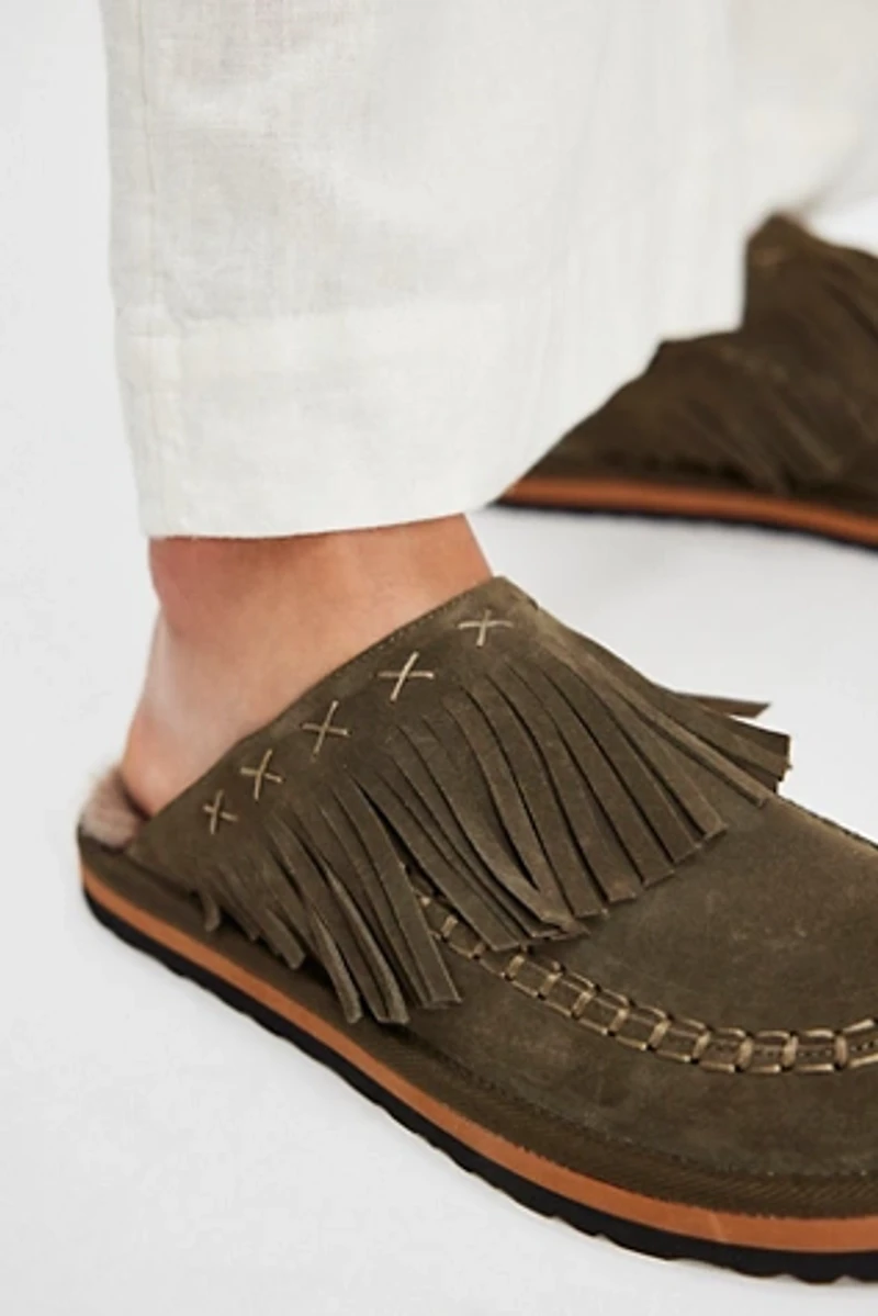 Fallon Fringe Mules