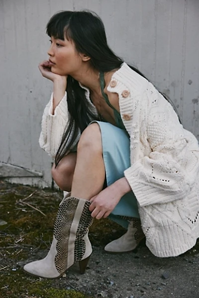 Feather Heel Boots