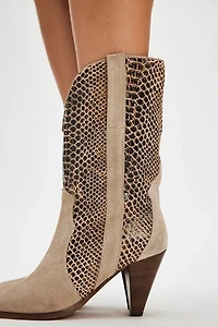 Feather Heel Boots