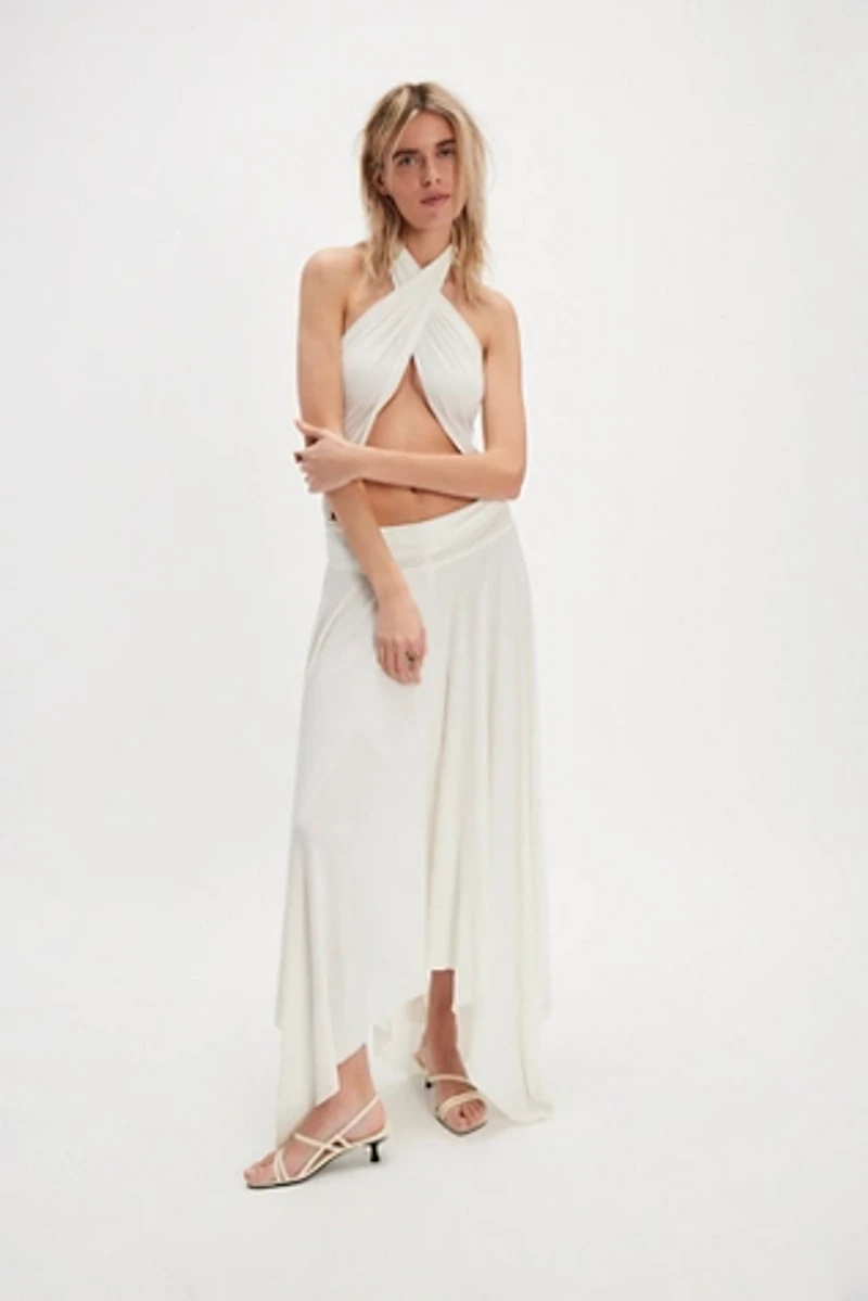 Norma Kamali Convertible Midi Dress