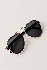 Wesley Oversized Aviator Sunglasses